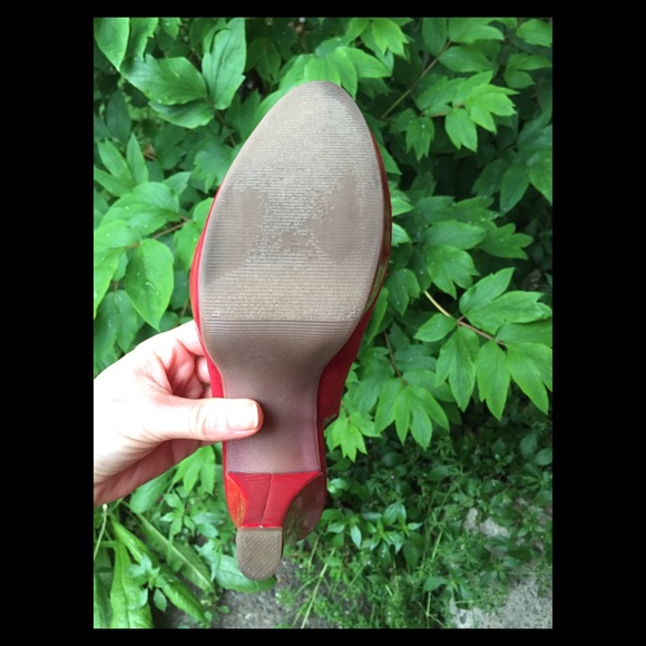 Rampage red heels 6.5 - Picture 4 of 4